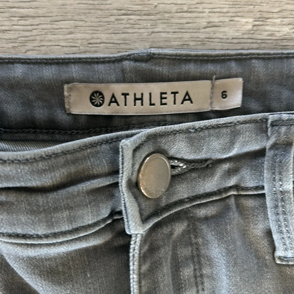 Athleta Skulptek Jeans in gray size 6